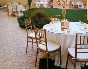 تأجير كراسي وطاولات للعزاء